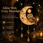 Solar Owl Moon Garden Light🦉