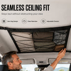🔥 Car Ceiling Storage Bag with Adjustable Buckles🚗🧳